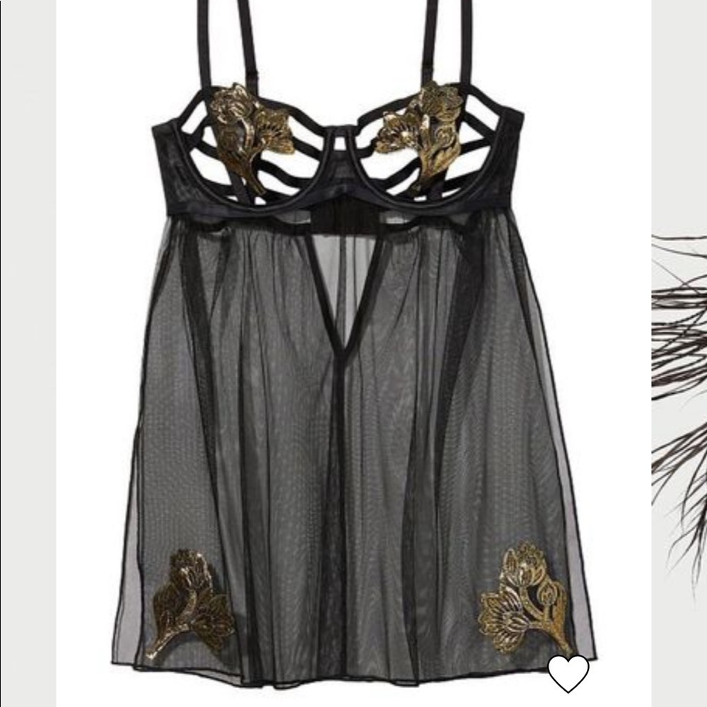 Victoria's Secret Very Sexy Band of Lovers Babydoll